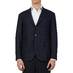 Blue Wool Two-Piece Suit