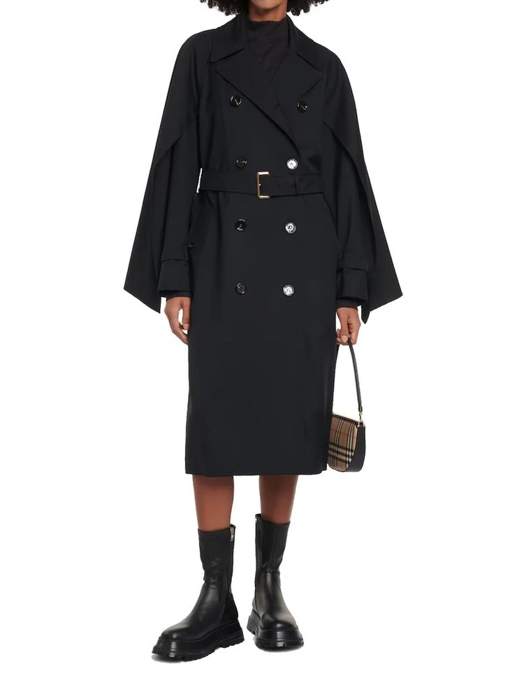 Black Polyester Coat alternative