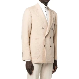 Beige Wool Coat