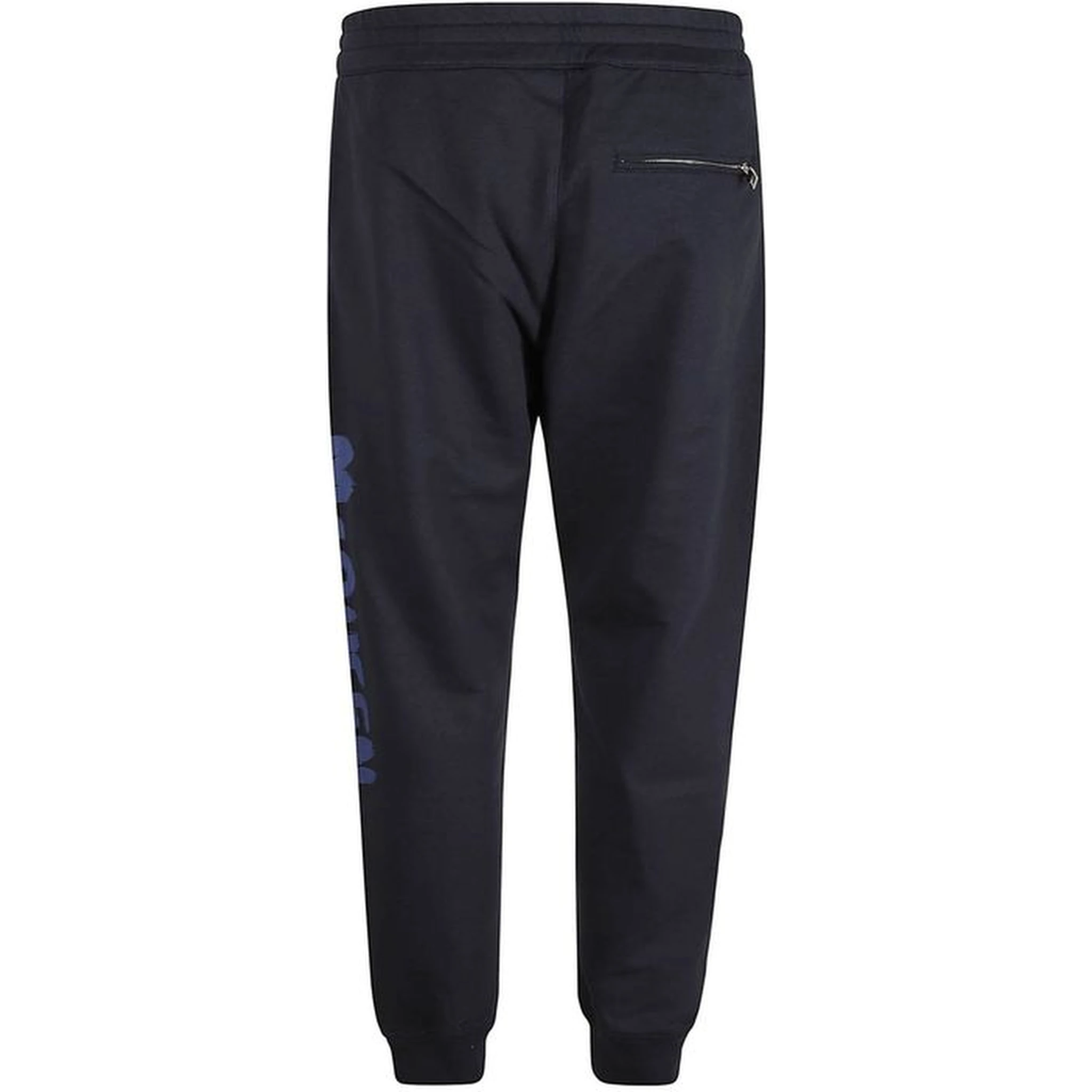 Blue Cotton Joggers (Workout Pants)