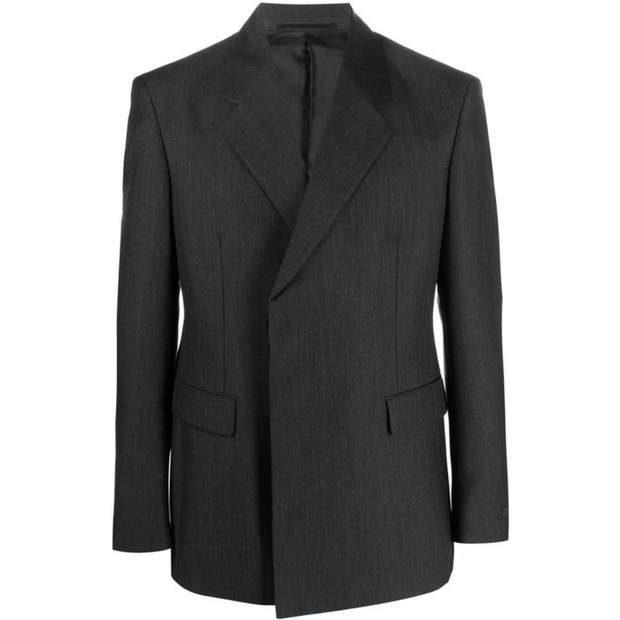 Gray Wool Blazer