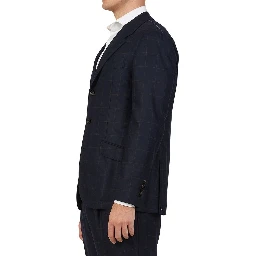 Blue Wool Two-Piece Suit
