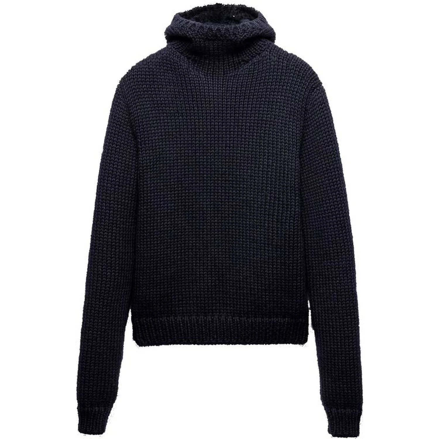 Blue Wool Turtleneck