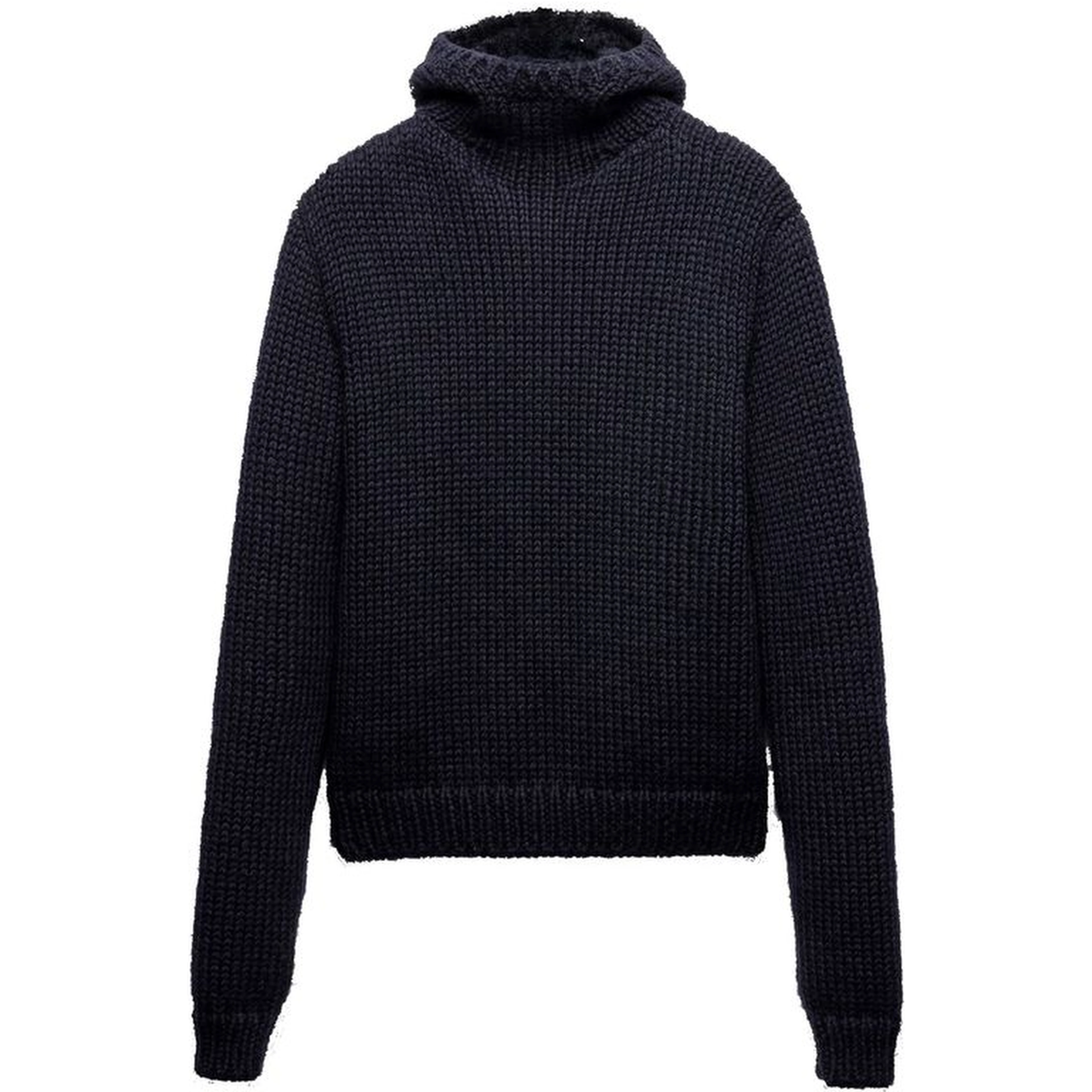 Blue Wool Turtleneck