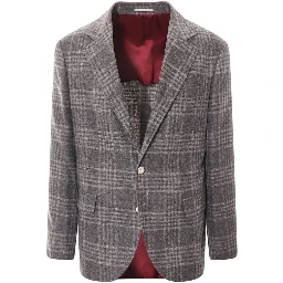 Gray Cashmere Jackets And Coat