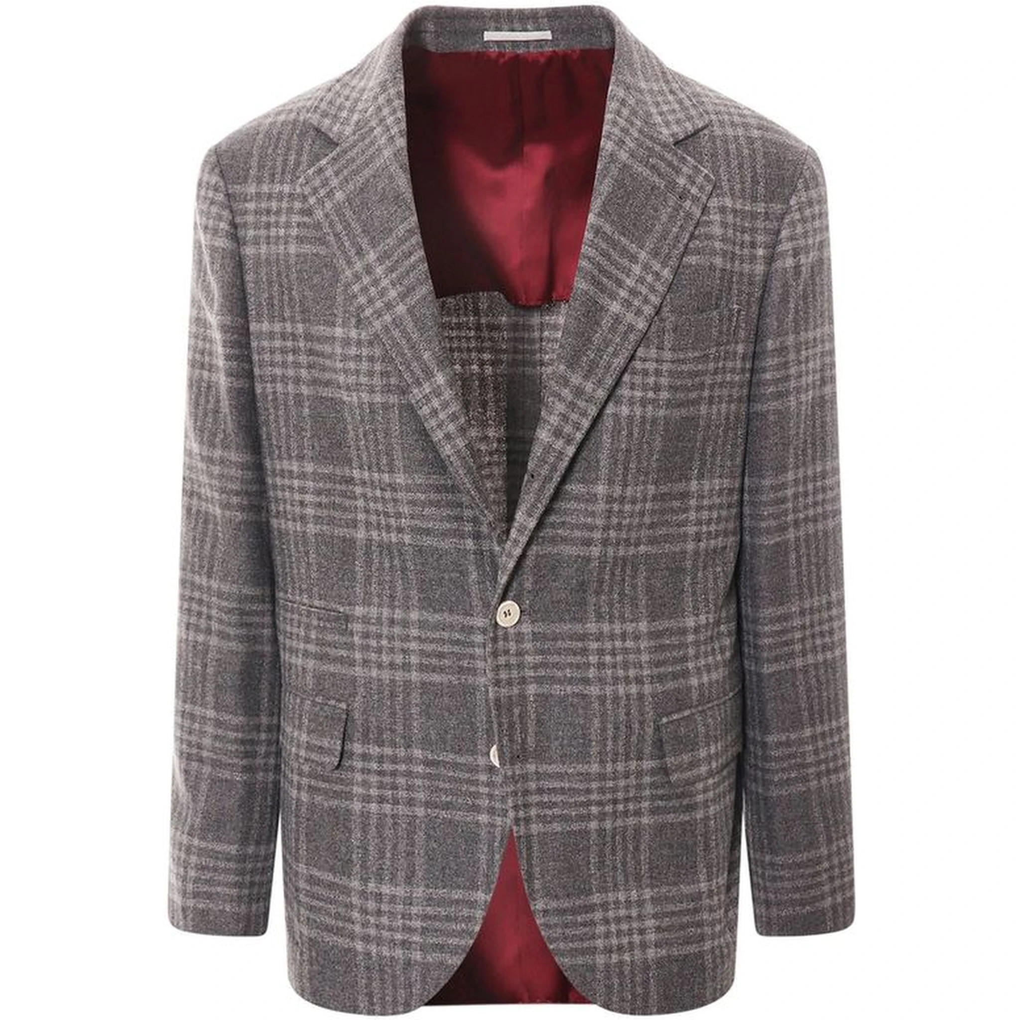 Gray Cashmere Jackets And Coat