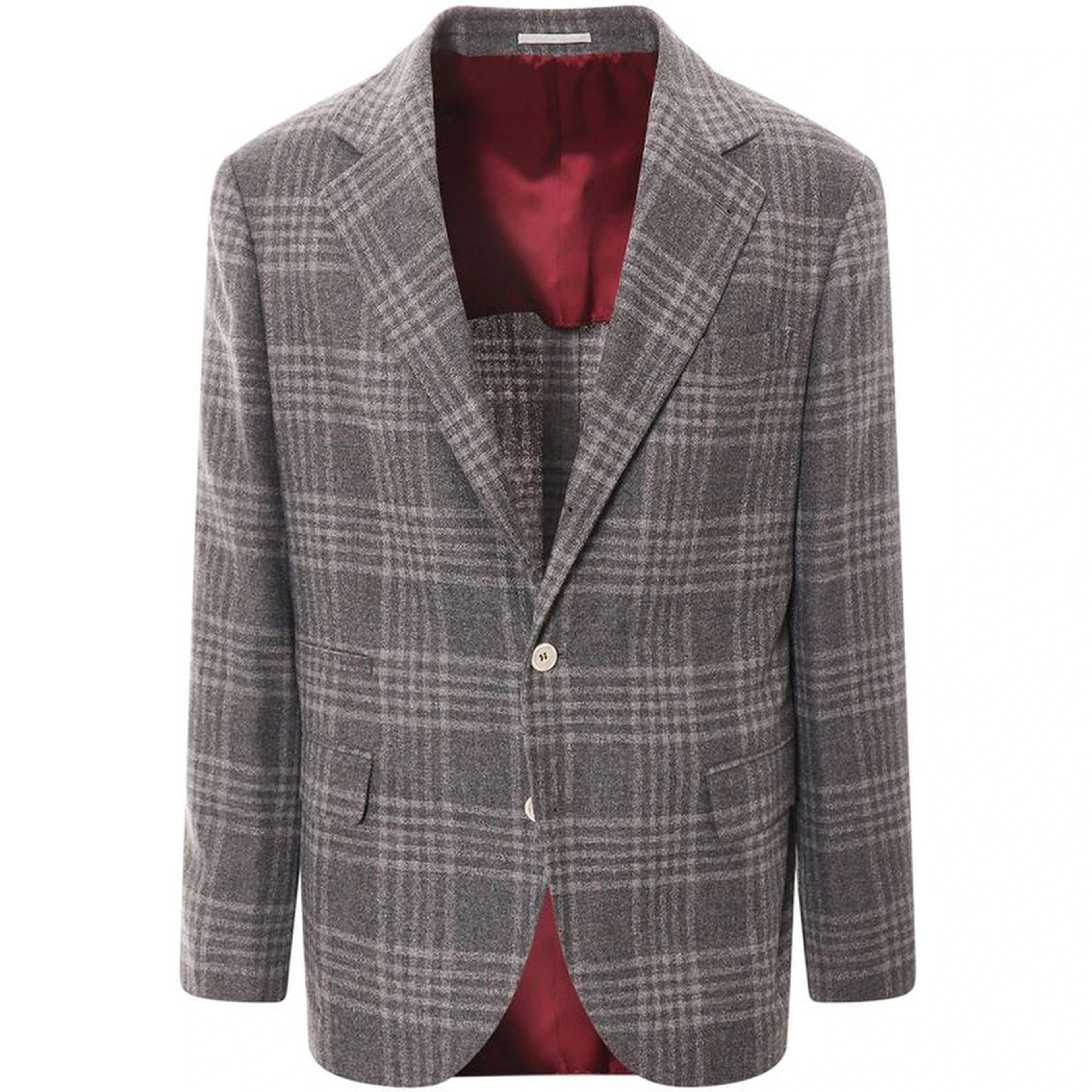 Gray Cashmere Jackets And Coat