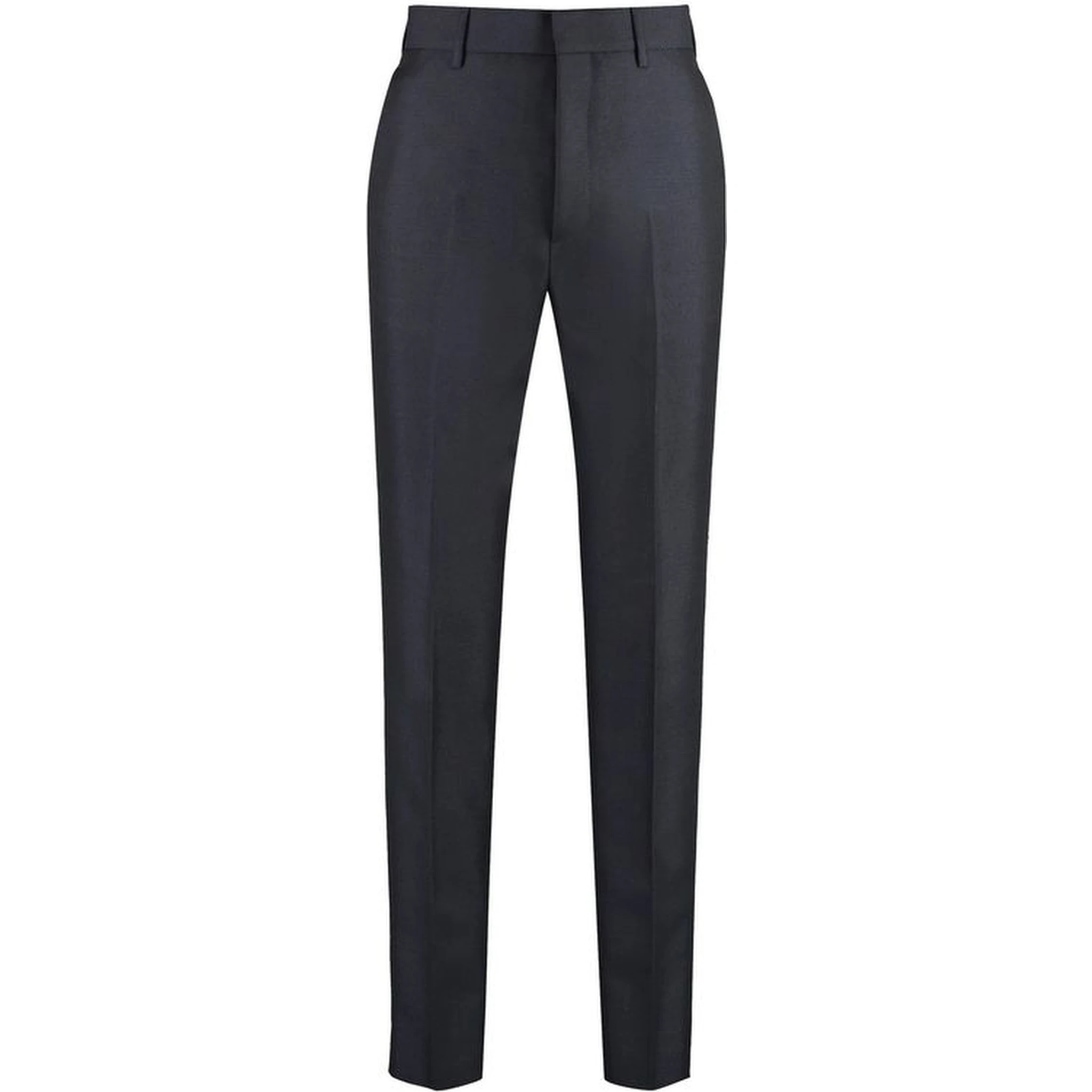 Blue Mohair Dress Pants
