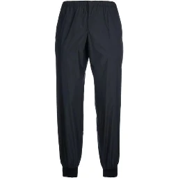 Black Nylon Joggers (Workout Pants)