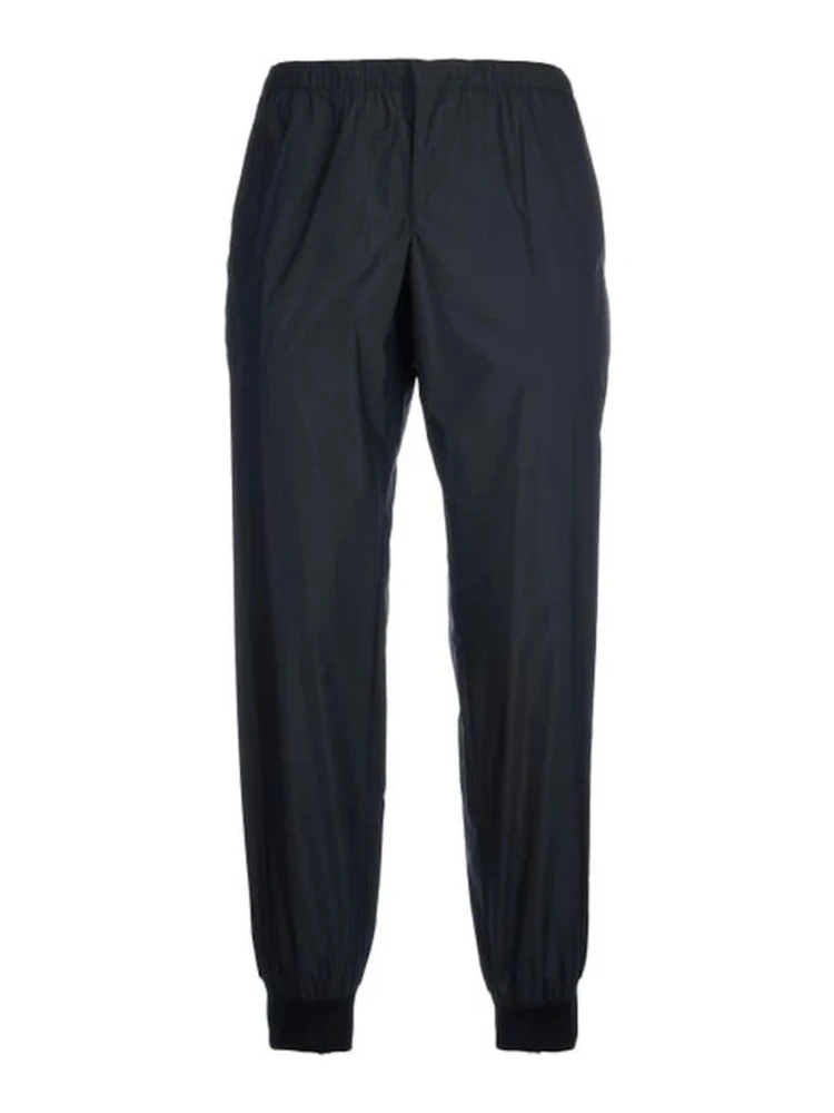 Black Nylon Joggers (Workout Pants)