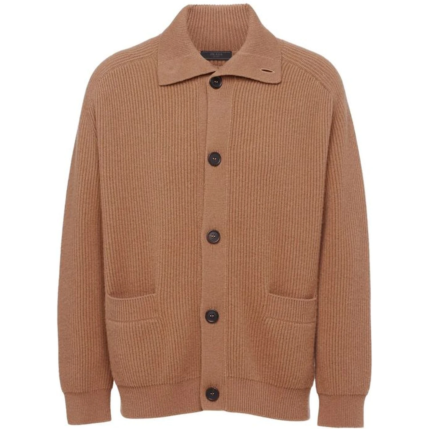 Brown Cashmere Cardigan