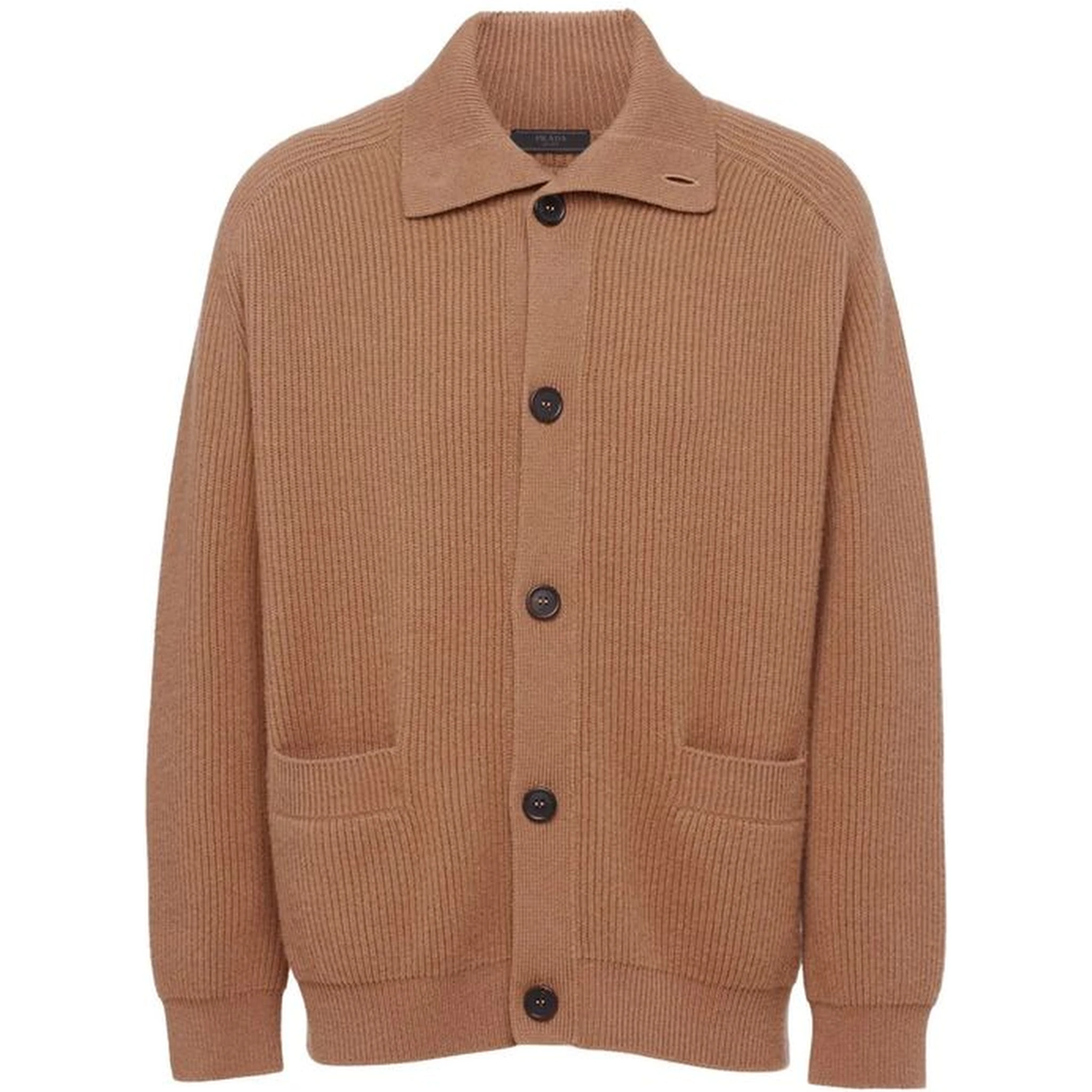 Brown Cashmere Cardigan