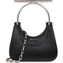 Black Lamb Leather Handbag