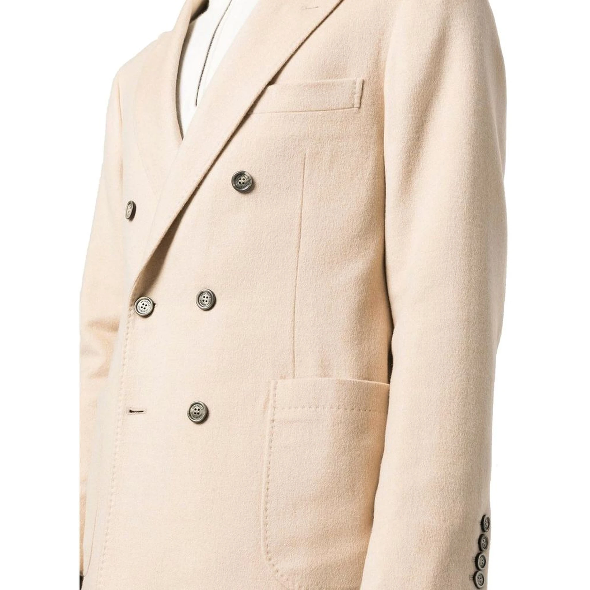 Beige Wool Coat