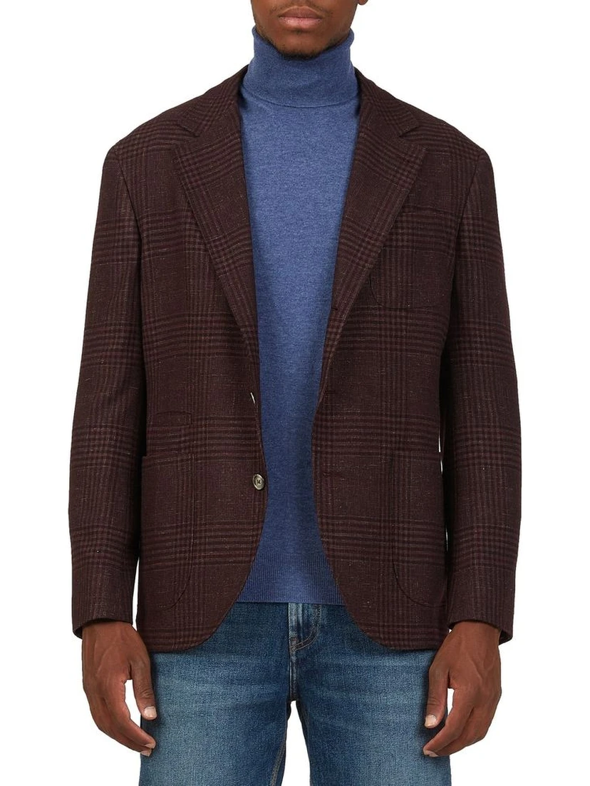 Multicolor Wool Coat