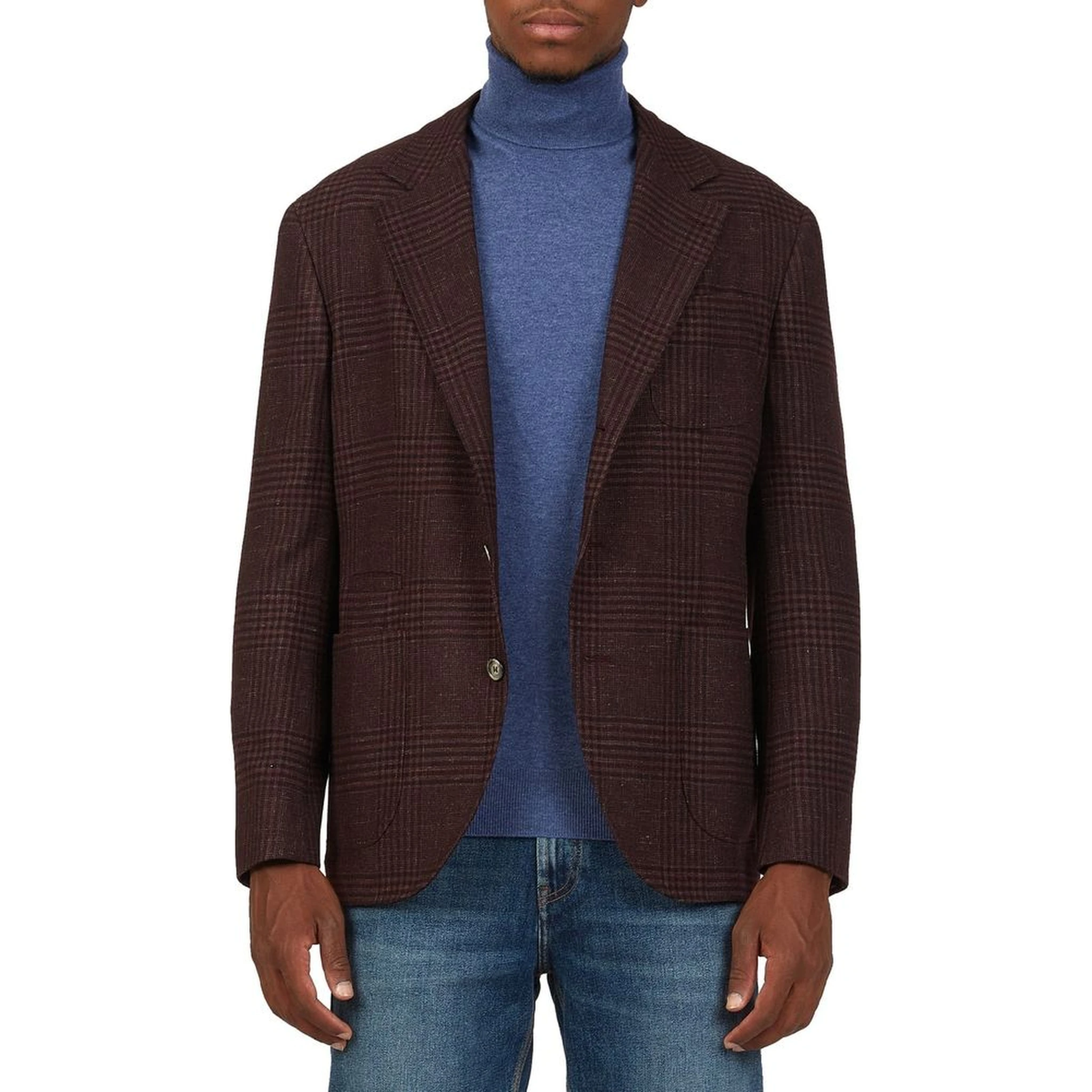 Multicolor Wool Coat