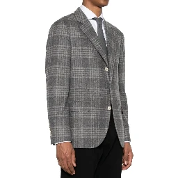 Gray Cashmere Jackets And Coat