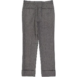 Gray Wool Dress Pants