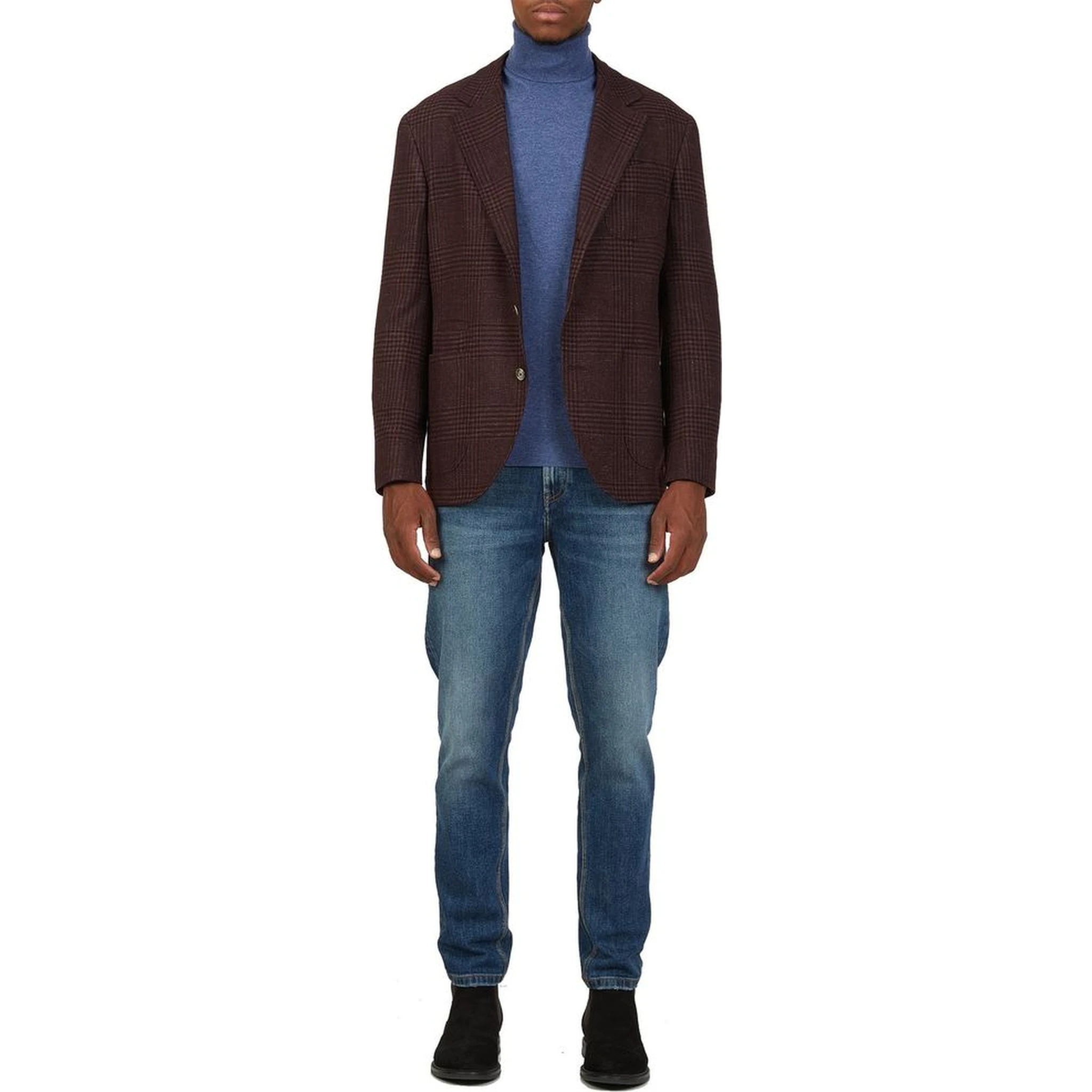 Multicolor Wool Coat