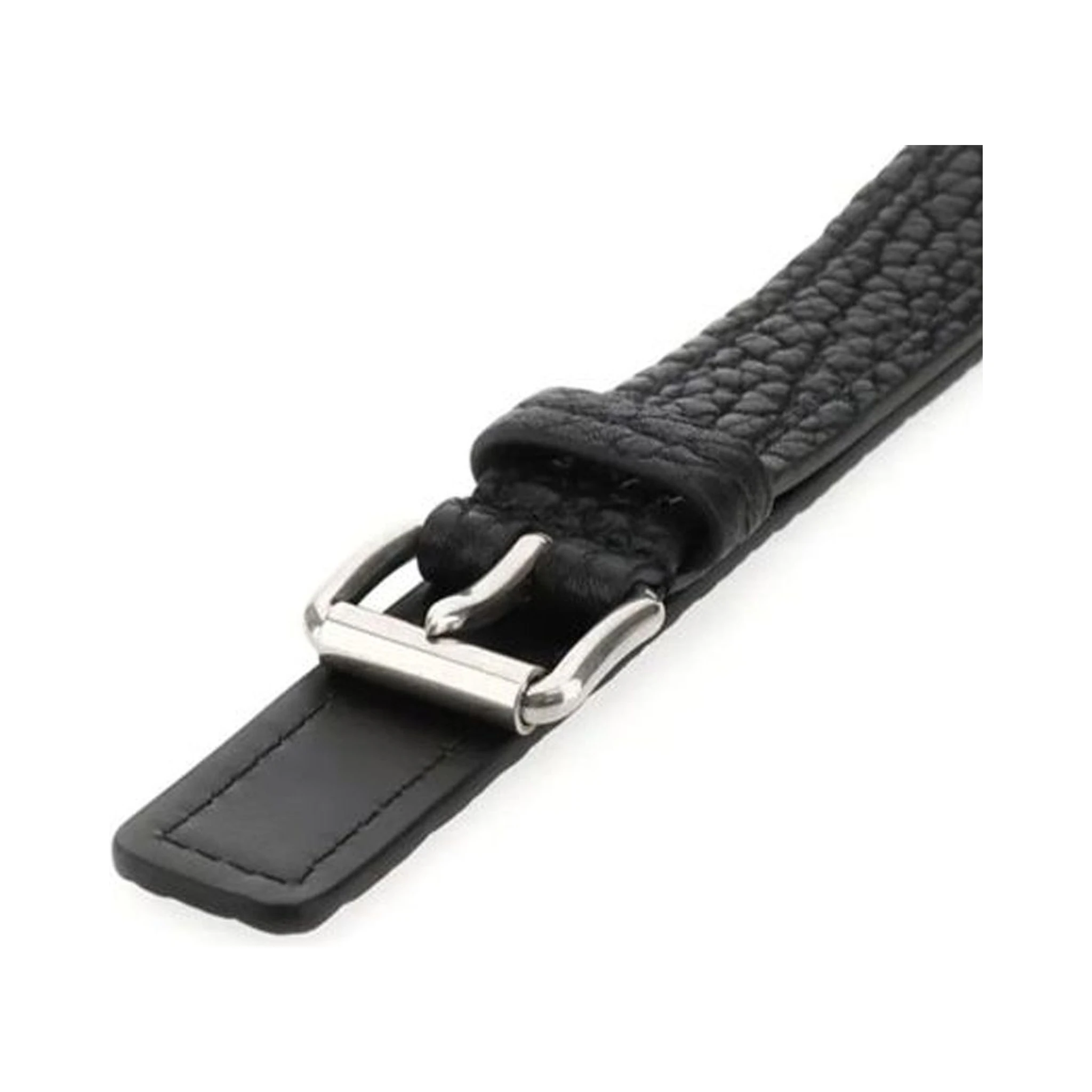 Black Calfskin Regular Belt