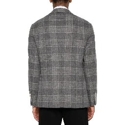 Gray Cashmere Jackets And Coat