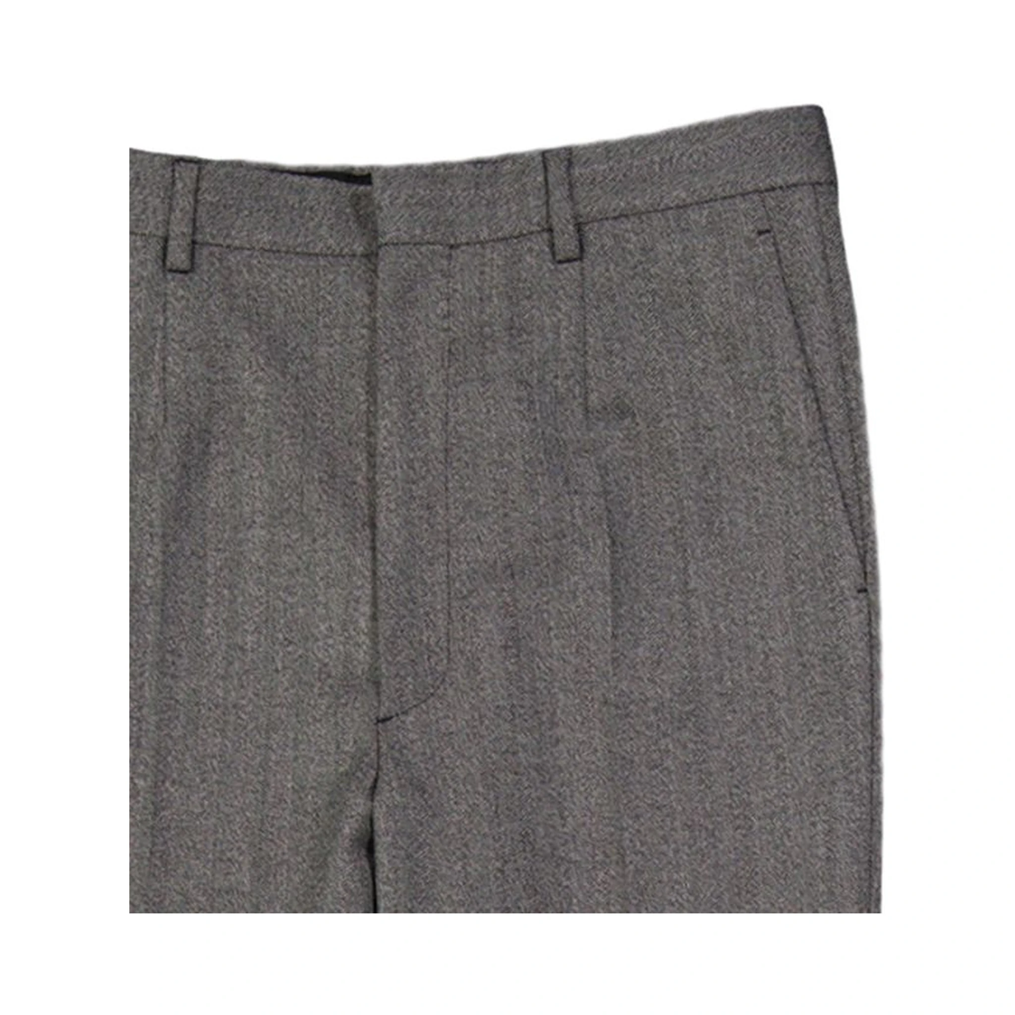 Gray Wool Dress Pants