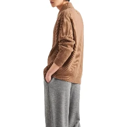 Brown Cashmere Cardigan