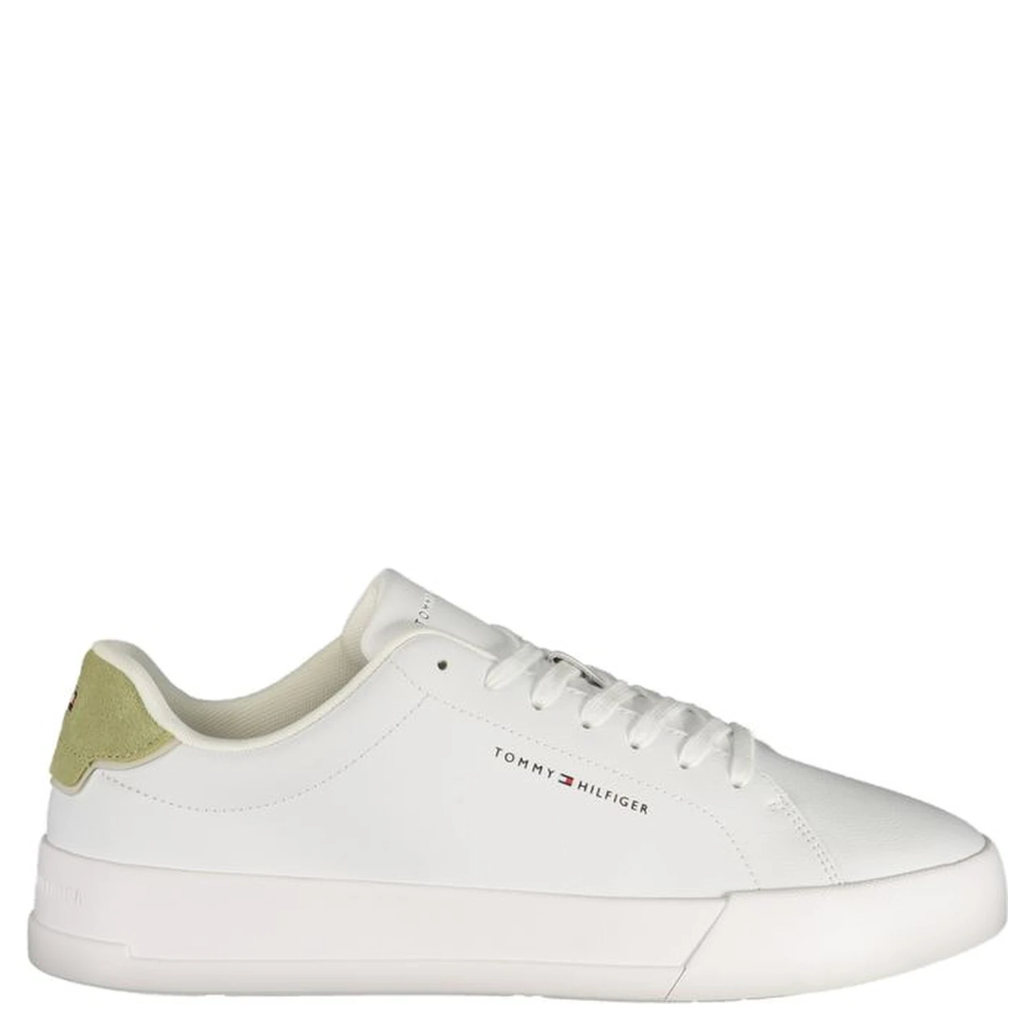 Bianco Polyurethane Men Sneaker