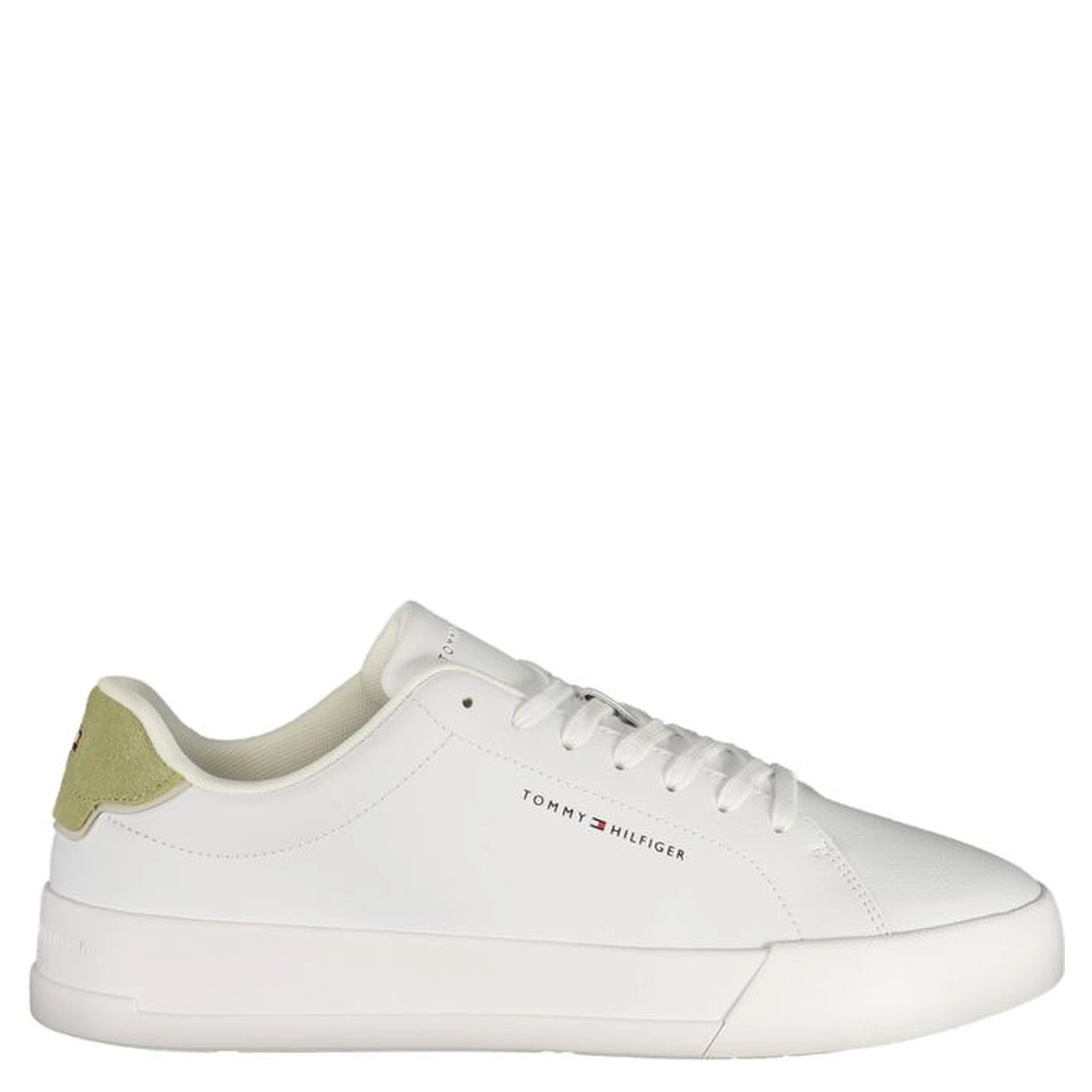 Bianco Polyurethane Men Sneaker