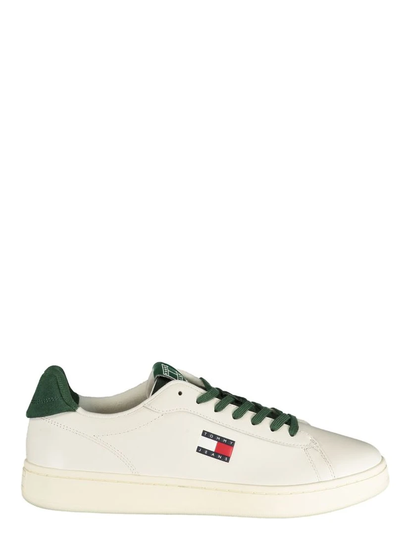 Bianco Polyurethane Men Sneaker