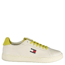 Bianco Polyurethane Men Sneaker