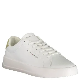 Bianco Polyurethane Men Sneaker