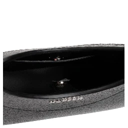 Black Lamb Leather Handbag