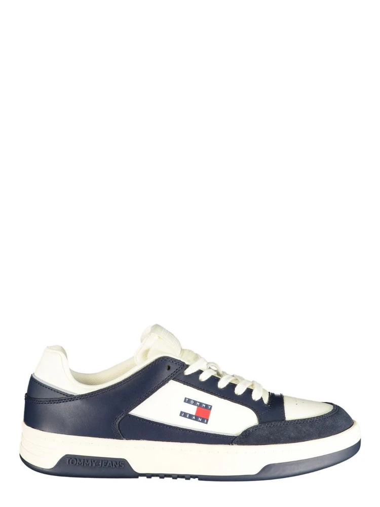 Bianco Polyurethane Men Sneaker