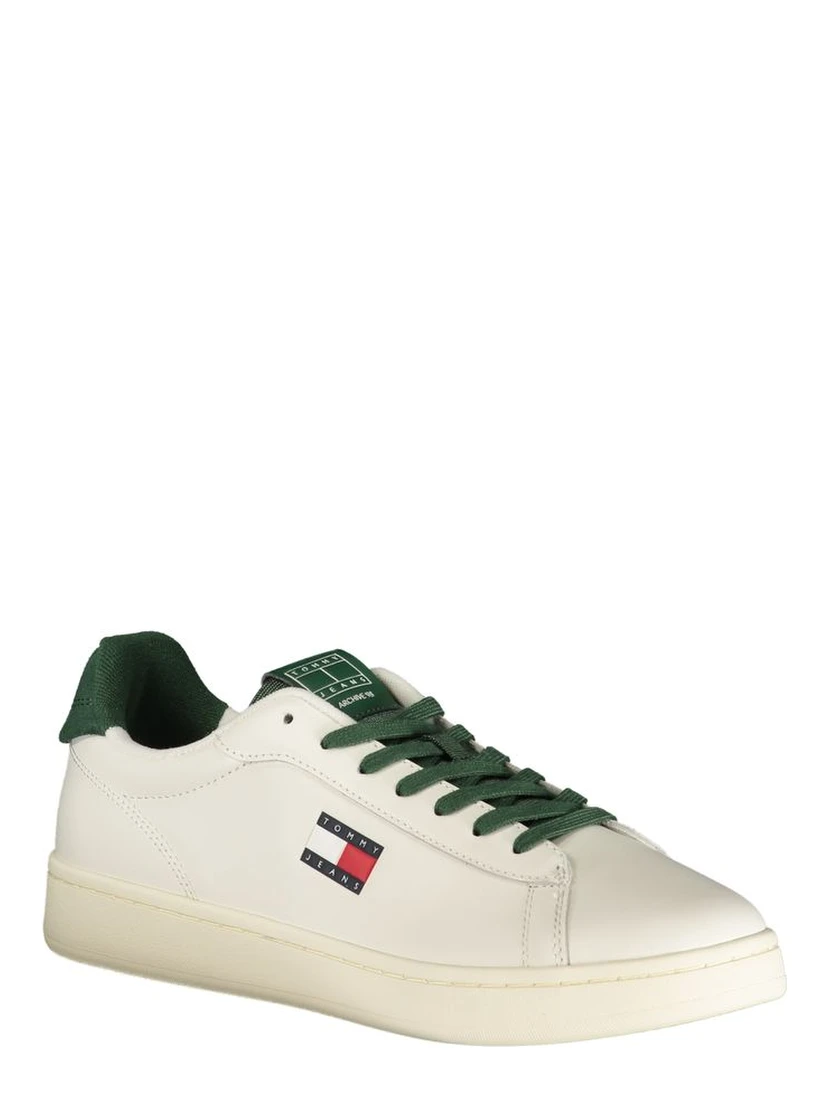 Bianco Polyurethane Men Sneaker