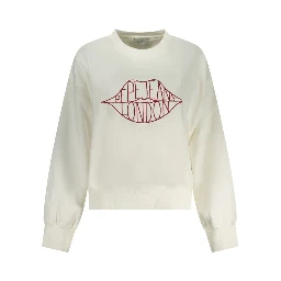 Bianco Cotton Womens Sweatshirt