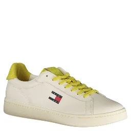 Bianco Polyurethane Men Sneaker