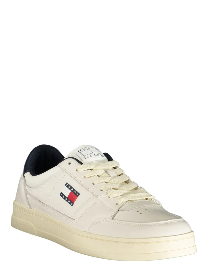 White Leather Men Sneaker