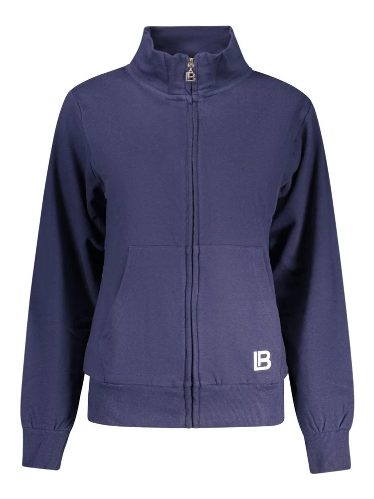Blu Cotton Women Sweatshirt