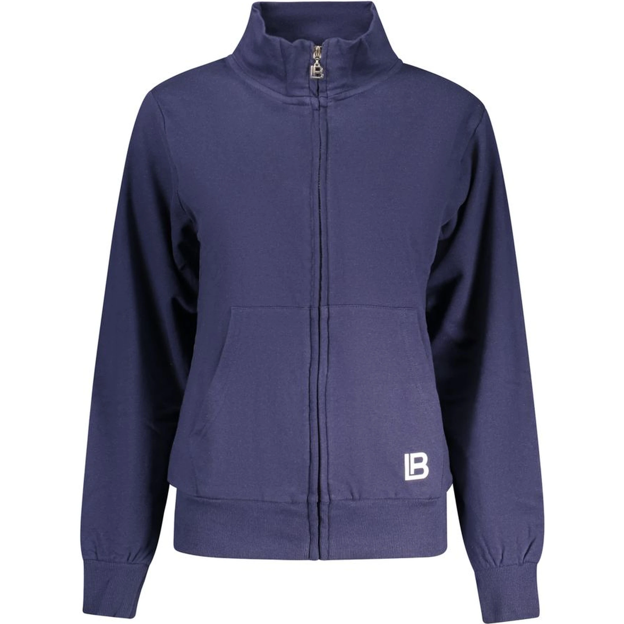 Blu Cotton Women Sweatshirt