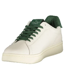 Bianco Polyurethane Men Sneaker