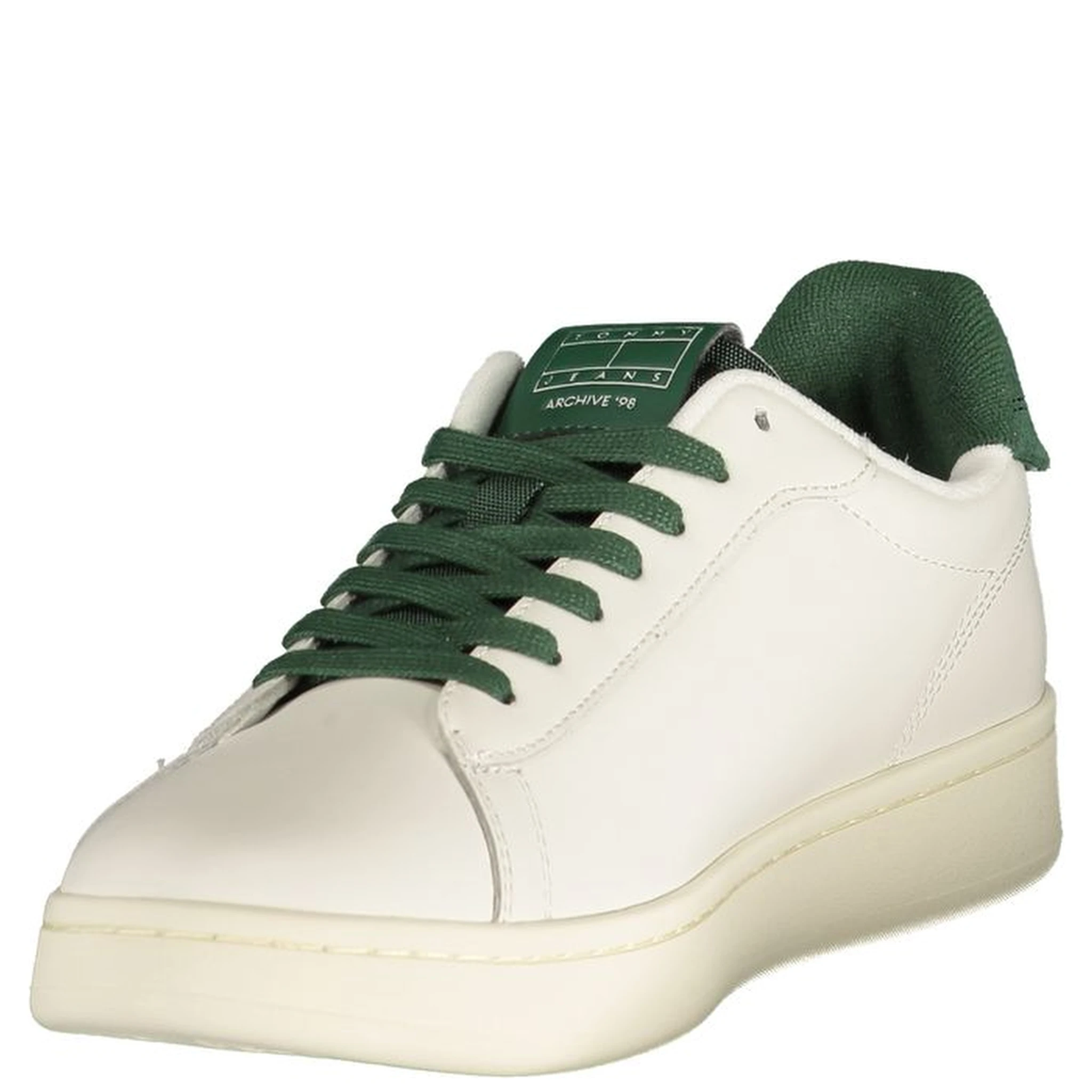 Bianco Polyurethane Men Sneaker