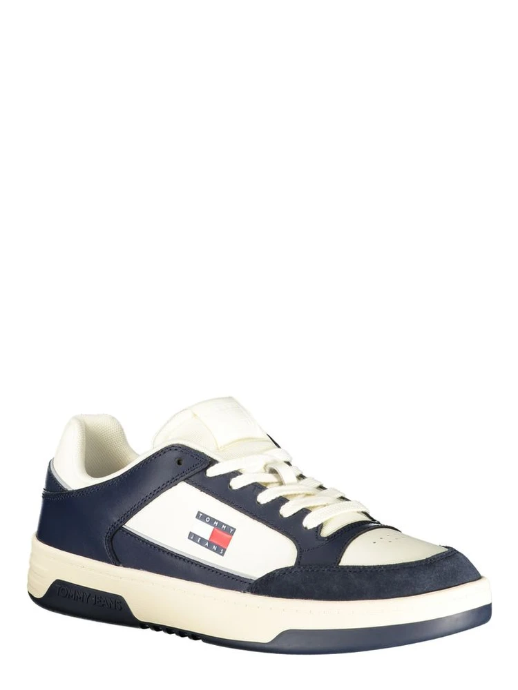 Bianco Polyurethane Men Sneaker alternative
