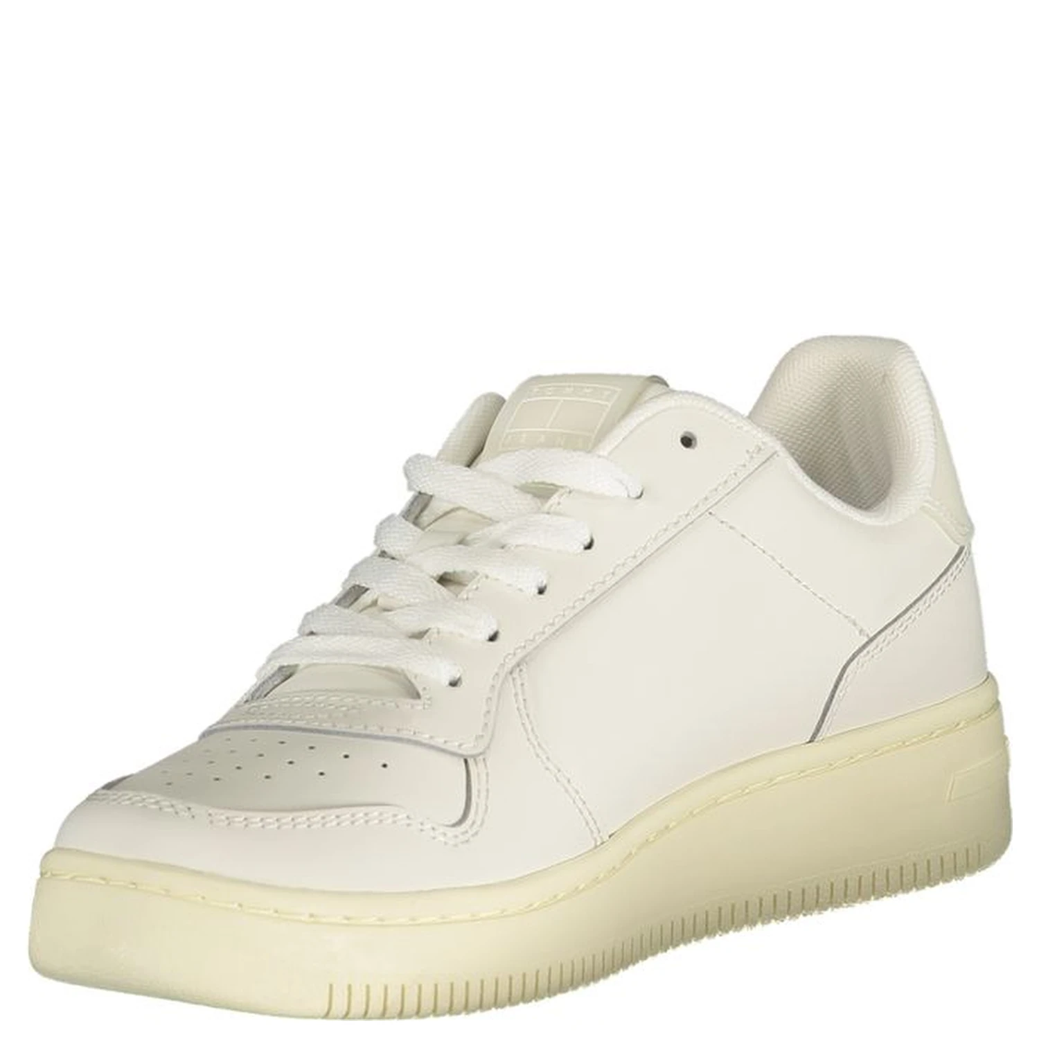Bianco Polyurethane Women Sneaker