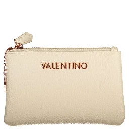 Beige Polyethylene Women Wallet