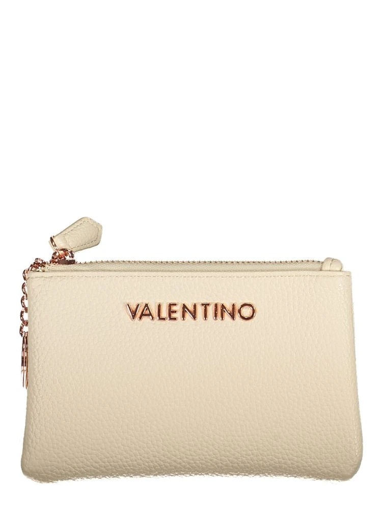 Beige Polyethylene Women Wallet