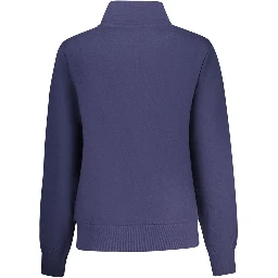 Blu Cotton Women Sweatshirt