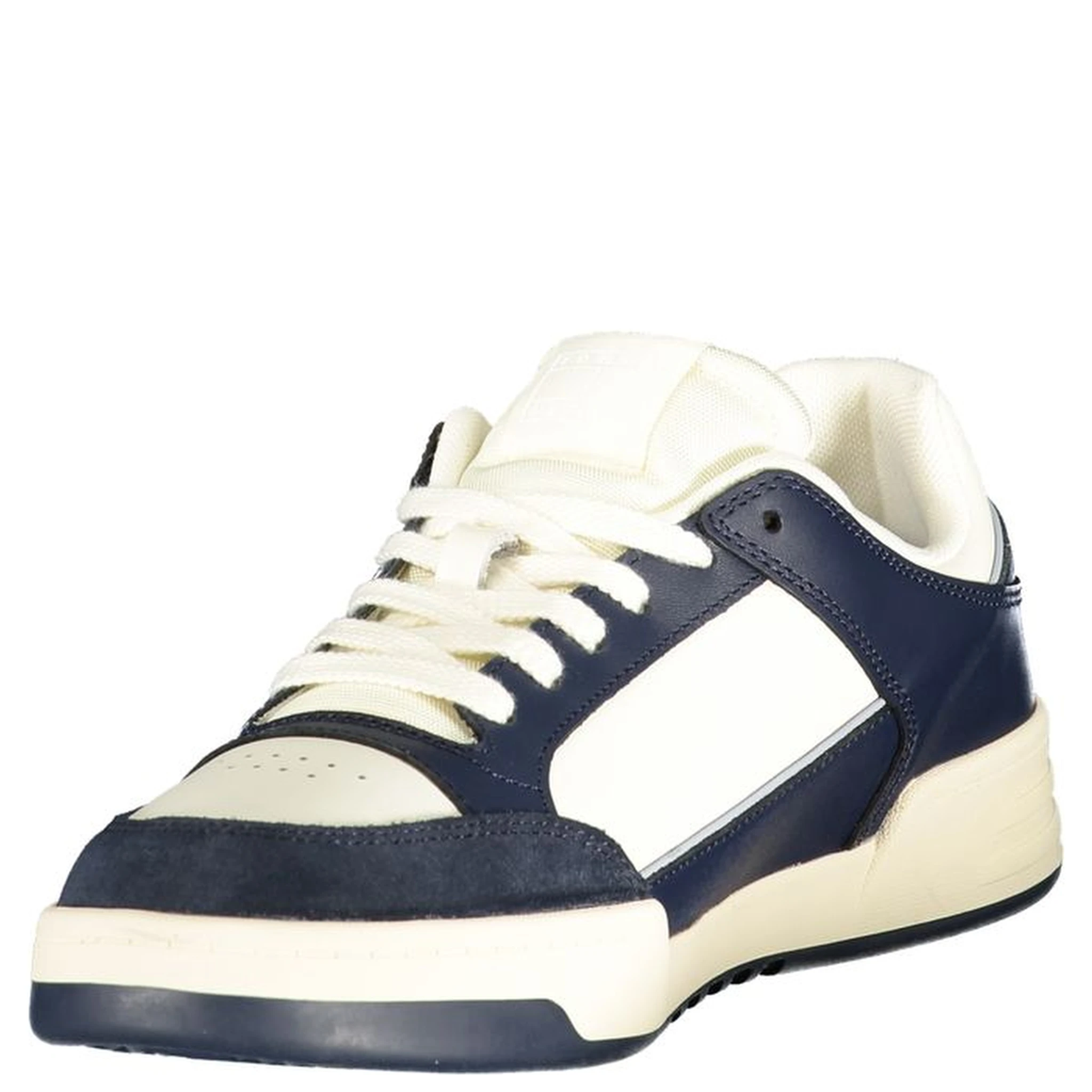 Bianco Polyurethane Men Sneaker
