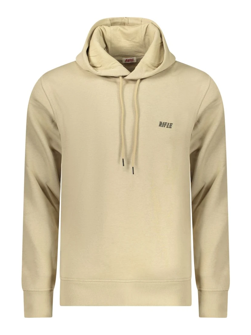 Beige Cotton Men's Sweatshirt