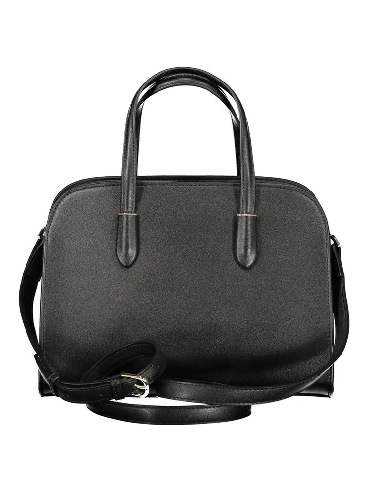 Black Polyurethane Women Handbag alternative
